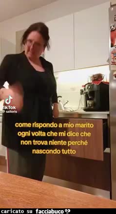 Come rispondo a mio marito ogni volta che mi dice che non trova niente perchรฉ nascondo tutto