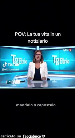 La tua vita in un notiziario sono le piccole cose che vivi ogni giorno in famiglia a scuola o al lavoro ma anche con gli affetti di sempre che ti fanno apprezzare il gin tonic
