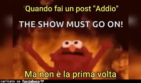 Addio Social x l'ennesima volta