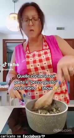 Quelle cucine in cui parte il pezzo giusto ed è subito show