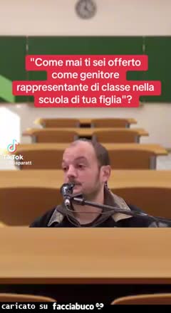 Come mai ti sei offerto come genitore rappresentante di classe nella scuola di tua figlia