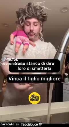 Sono stanco di dire loro di smetterla vinca il figlio migliore